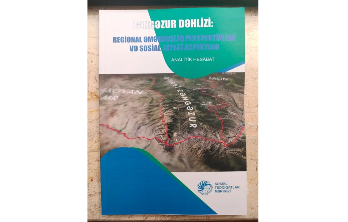 STM Zəngəzur dəhlizi ilə bağlı tədqiqat sənədi hazırlayıb