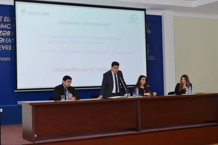 Kimyaçılar tibbi-maarifləndirici tədbirdə iştirak ediblər