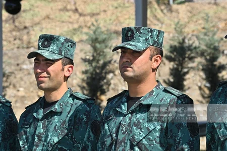 Memory of martyrs honored at Lachin border checkpoint