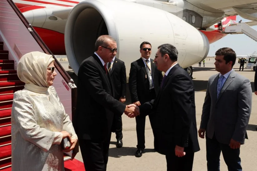 Rəcəb Tayyib Ərdoğanın Azərbaycana səfəri başlayıb