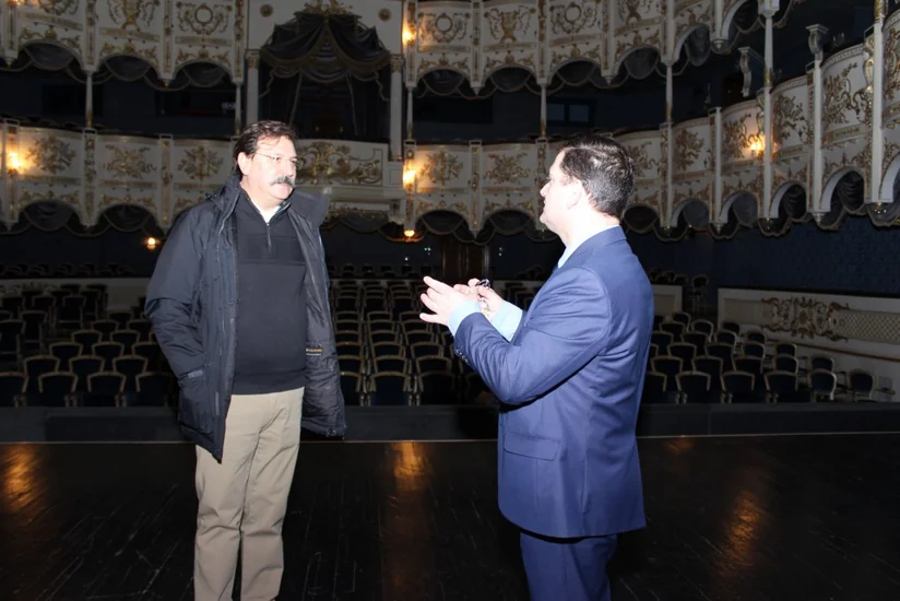 Türkiyəli aktyor Azərbaycan Dövlət Musiqili Teatrında olub