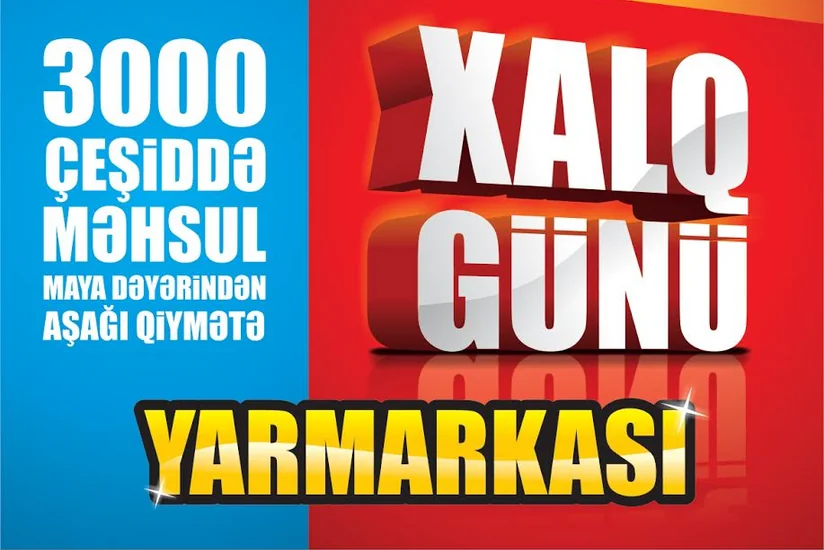 “Rahat” marketlər şəbəkəsindən növbəti iddialı aksiya - “XALQ GÜNÜ” - FOTO