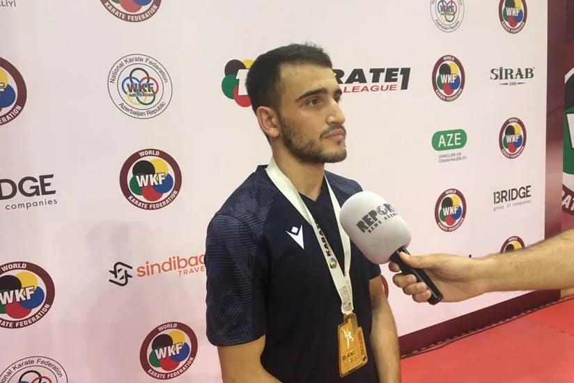 Azərbaycan karateçisi: Bakıdakı yarışda qalib gəlməklə özümü sübut etdim