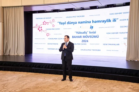 Yaşıl dünya naminə həmrəylik ilinə həsr olunan Yüksəliş intellektual kvizi həyata keçirilib
