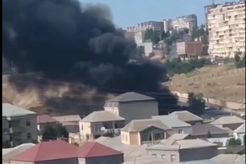 В Баку снова вспыхнул пожар