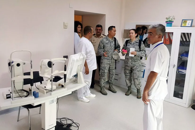 Azərbaycan və ABŞ hərbi tibb mütəxəssislərinin görüşü keçirilib