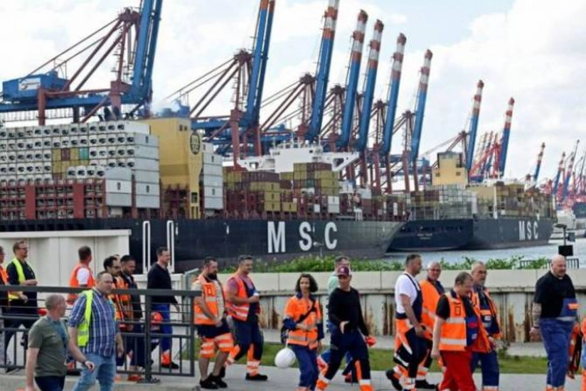 German union calls for port strike