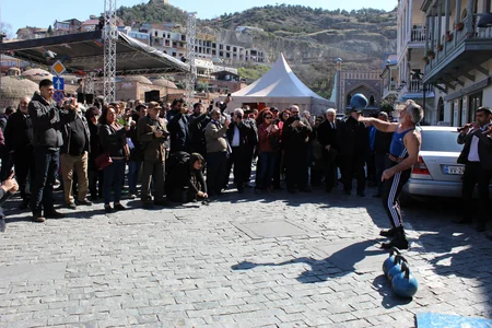 Tbilisidə Novruz bayramı qeyd olunub