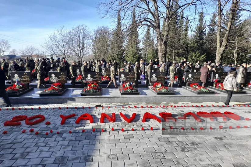 Azərbaycanın şimal-qərb bölgəsində 20 Yanvar şəhidlərinin xatirəsi anılıb