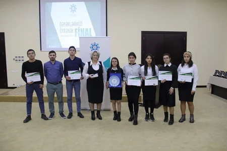 Dəyərlərimizi öyrənək intellektual yarışının final mərhələsi keçirilib