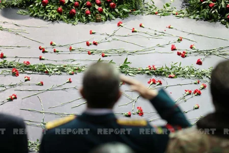 Азербайджан прощается с погибшими военнослужащими - ФОТОРЕПОРТАЖ