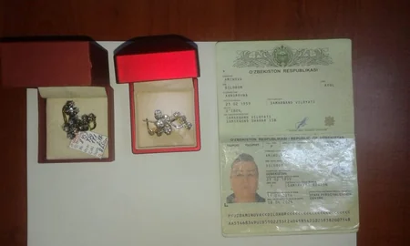 Bakıdan Daşkəndə gizlicə 14 brilyant dəst və yarım kiloqram qızıl aparan şəxslər saxlanılıb