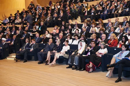President Ilham Aliyev attended the opening of the 3rd World Forum on Intercultural Dialogue - PHOTOS