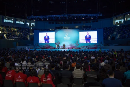 ​Состоялась презентация новой униформы добровольцев Баку-2015