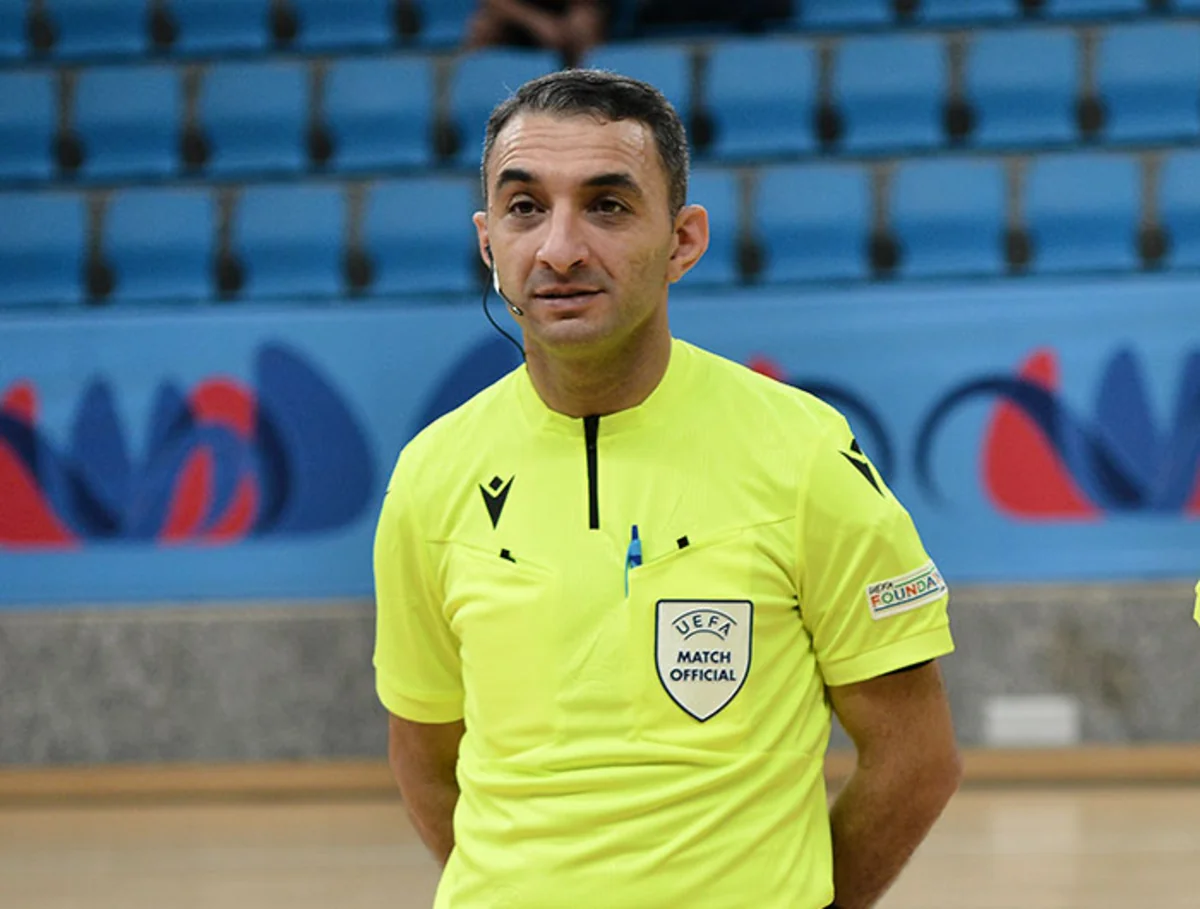 Azerbaijani FIFA referee appointed to Champions League futsal matches