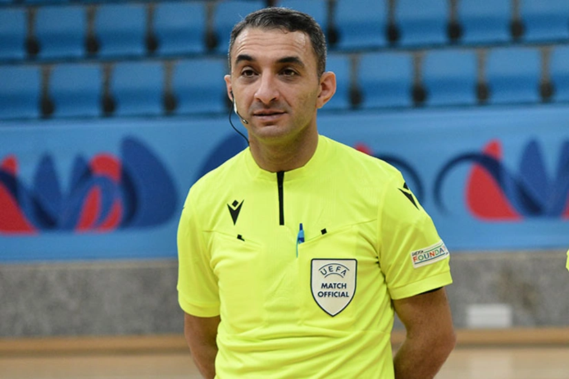 Azerbaijani FIFA referee appointed to Champions League futsal matches