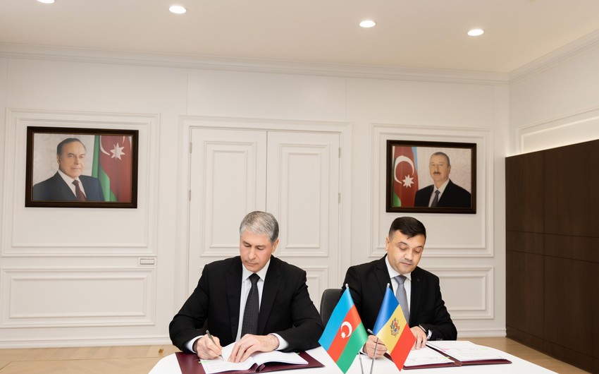 Interior ministers of Azerbaijan and Moldova ink agreement on cooperation