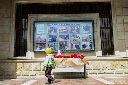 Kemerovoda yanğın zamanı ölənlərin xatirəsi Bakıda anılır - FOTO