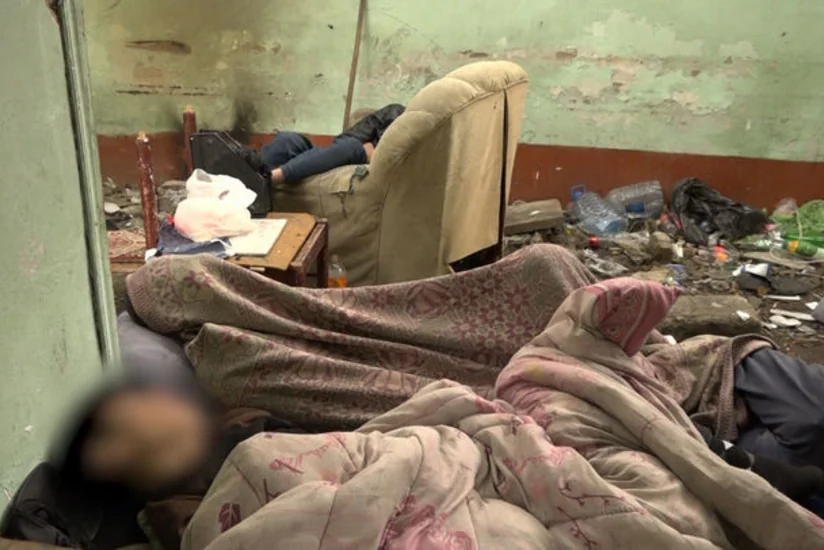 Bakının mərkəzində narkomanlar yuvası