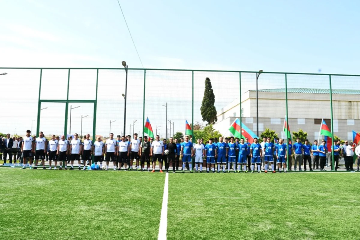 BŞİH və RİİB əməkdaşları arasında minifutbol üzrə yoldaşlıq görüşü olub