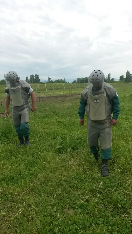 Tərtərdə partlamamış top mərmisi aşkar edilib