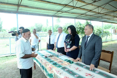 Sabirabad və İmişlidə Qarabağ müharibəsi əlilləri və şəhid ailələrinə mənzil verilib