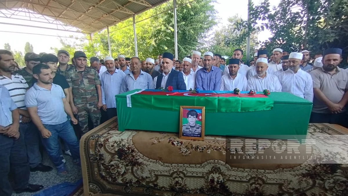 Ağdaşda Birinci Qarabağ müharibəsinin şəhidi İmaməddin Əliyev dəfn edilib - YENİLƏNİB