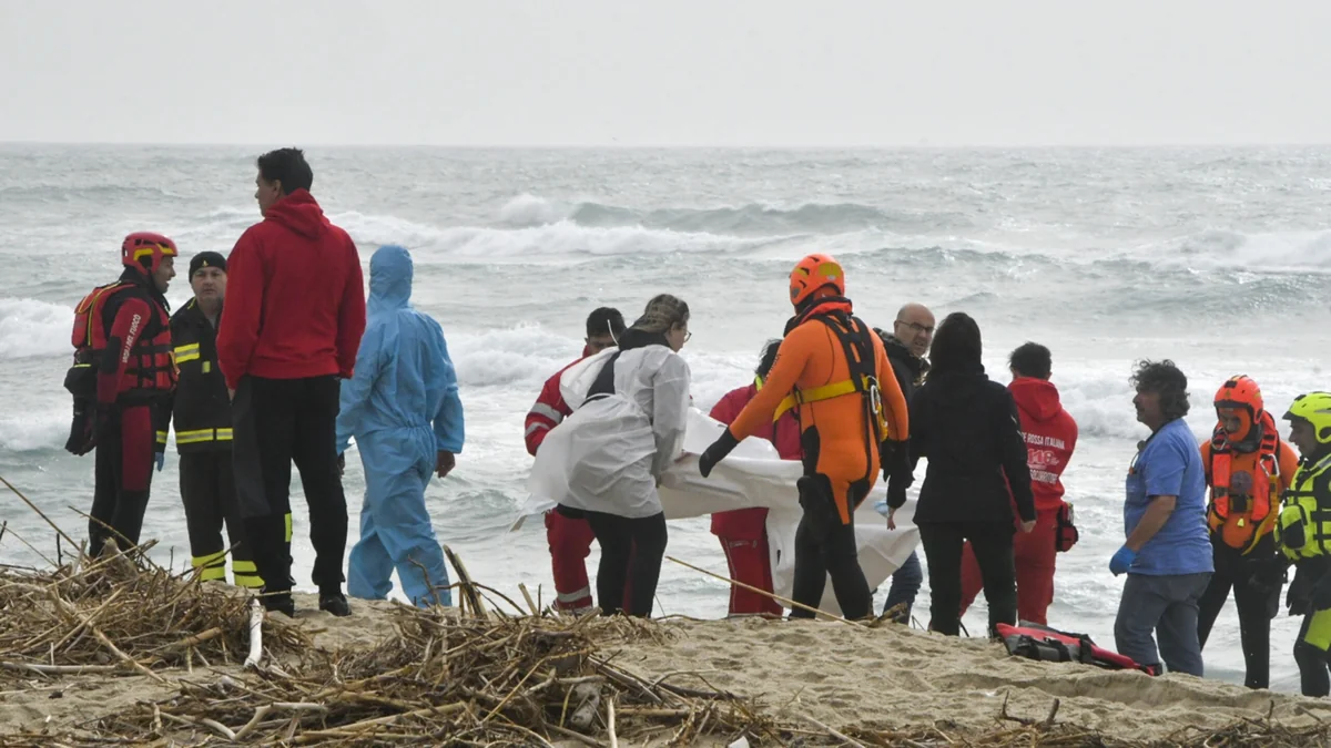 Migrant shipwreck death toll rises to 62 in southern Italy