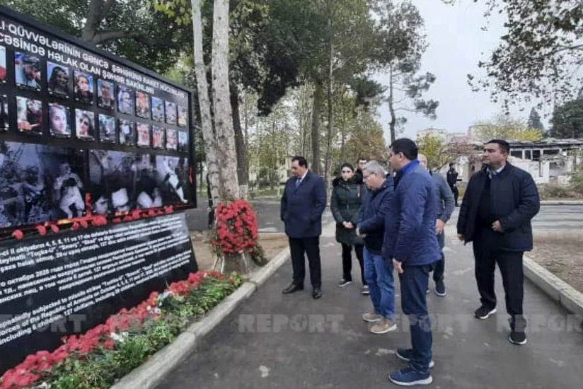 Сенатор Бразилии посетил места, где произошли теракты в Гяндже