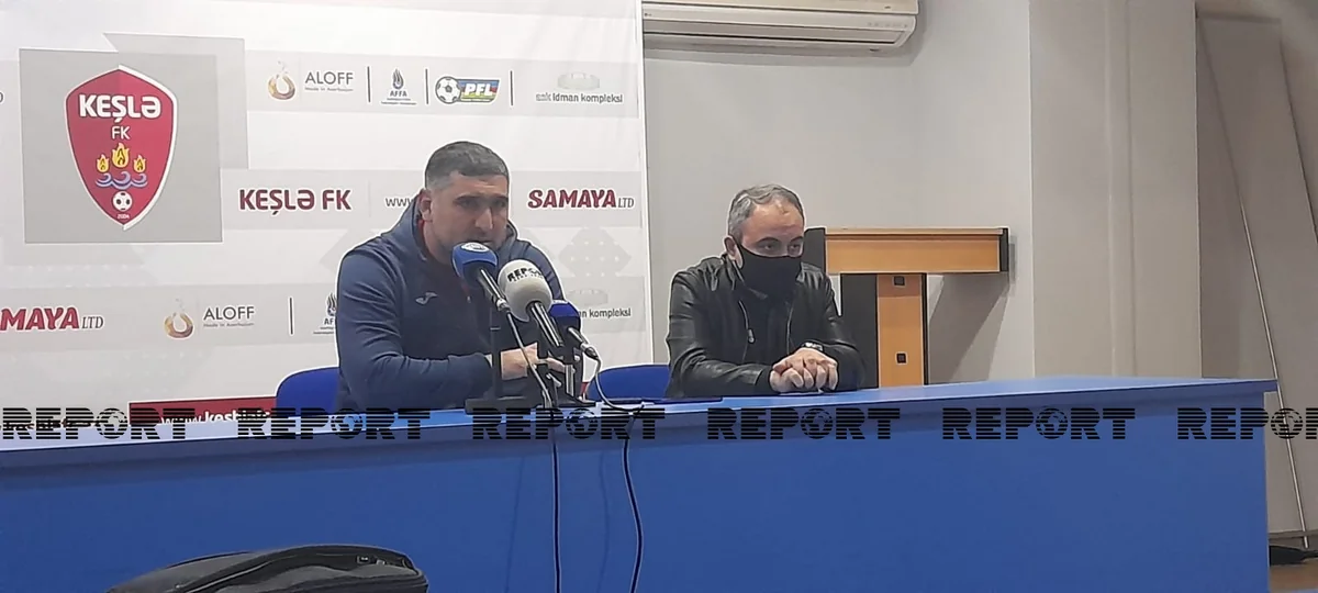 Keşlənin baş məşqçisi: Bizə yaraşmayan qollar buraxdıq