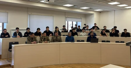 FHN Qarabağ Universitetində nümunəvi dərs keçib