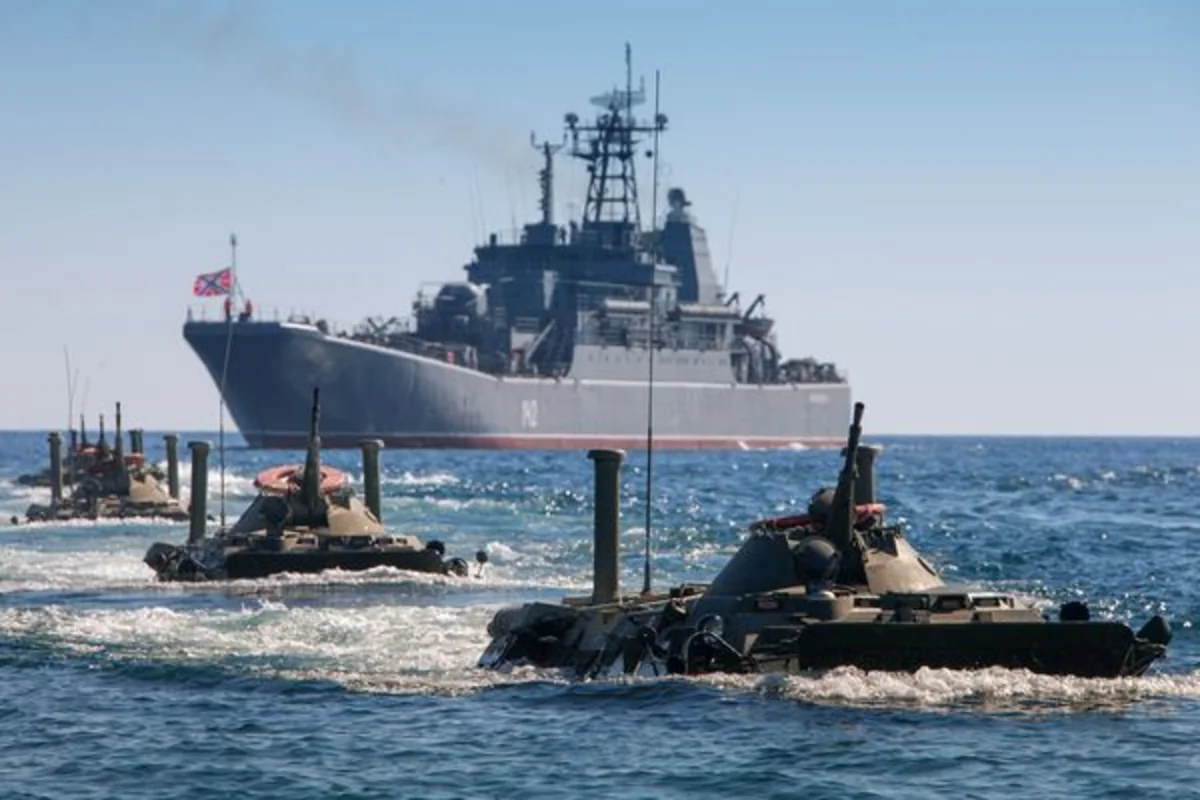 Russian Flotilla launches training firing in Caspian Sea