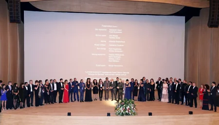 Heydər Əliyev Mərkəzində “Bakı, mən səni sevirəm” filminin təqdimat mərasimi olub - FOTO