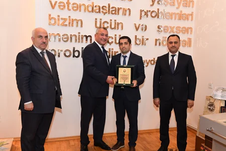 Dövlət Komitəsində Vətən müharibəsi iştirakçıları ilə görüş keçirilib