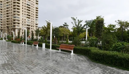 Bakıda yeni park istifadəyə verilib - YENİLƏNİB