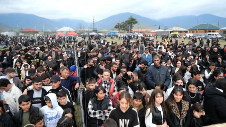 Gürcüstanda Novruz bayramına həsr olunan el şənliyi və idman yarışları keçirilib