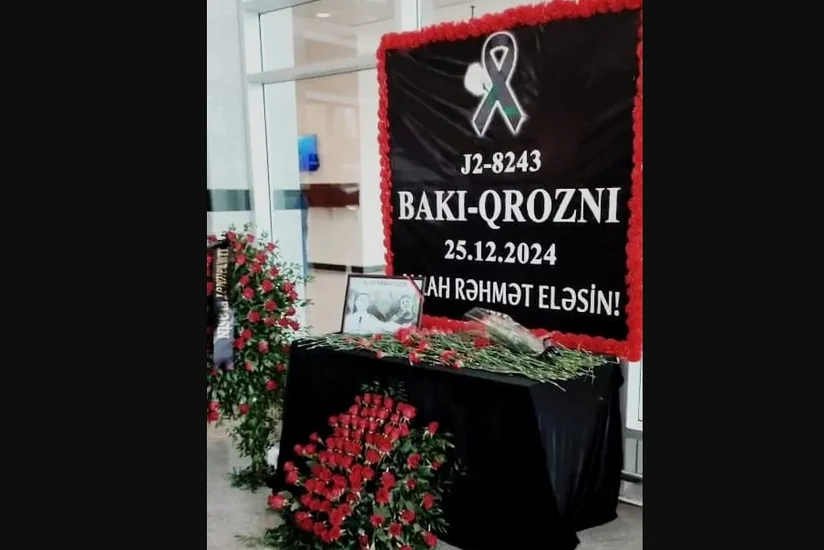 В Международном аэропорту Гянджи создан уголок памяти жертв крушения рейса Баку-Грозный