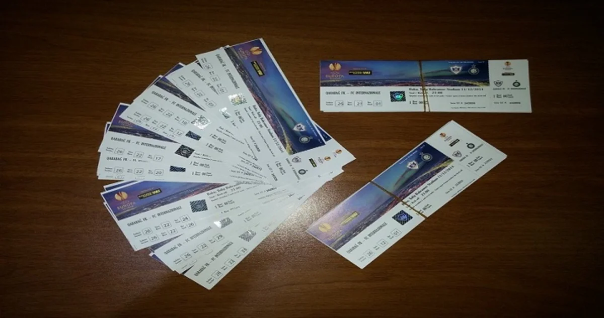 Qarabağ - İnter matçının biletləri satışa çıxarılıb