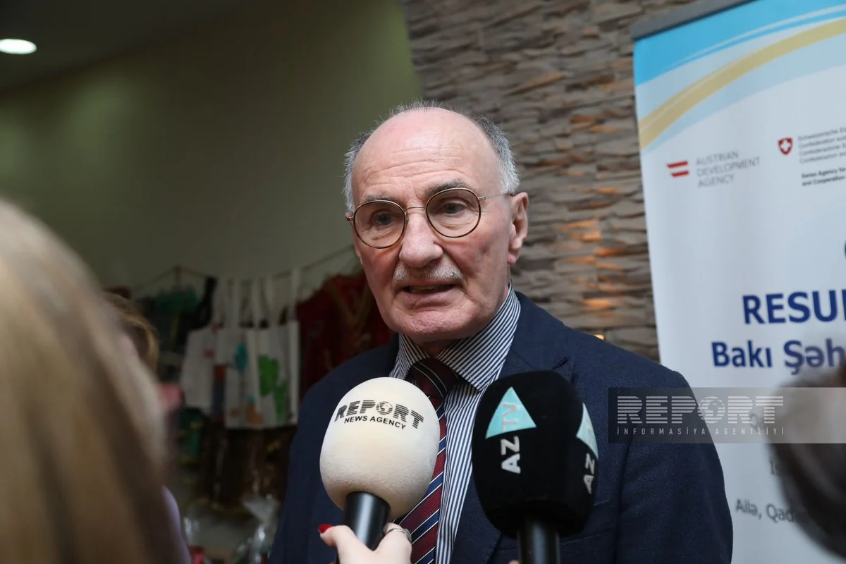 Feliks Qutzviller: “Qadın resurs mərkəzləri İsveçrə ilə Azərbaycan arasında əməkdaşlığın əla nümunəsidir”
