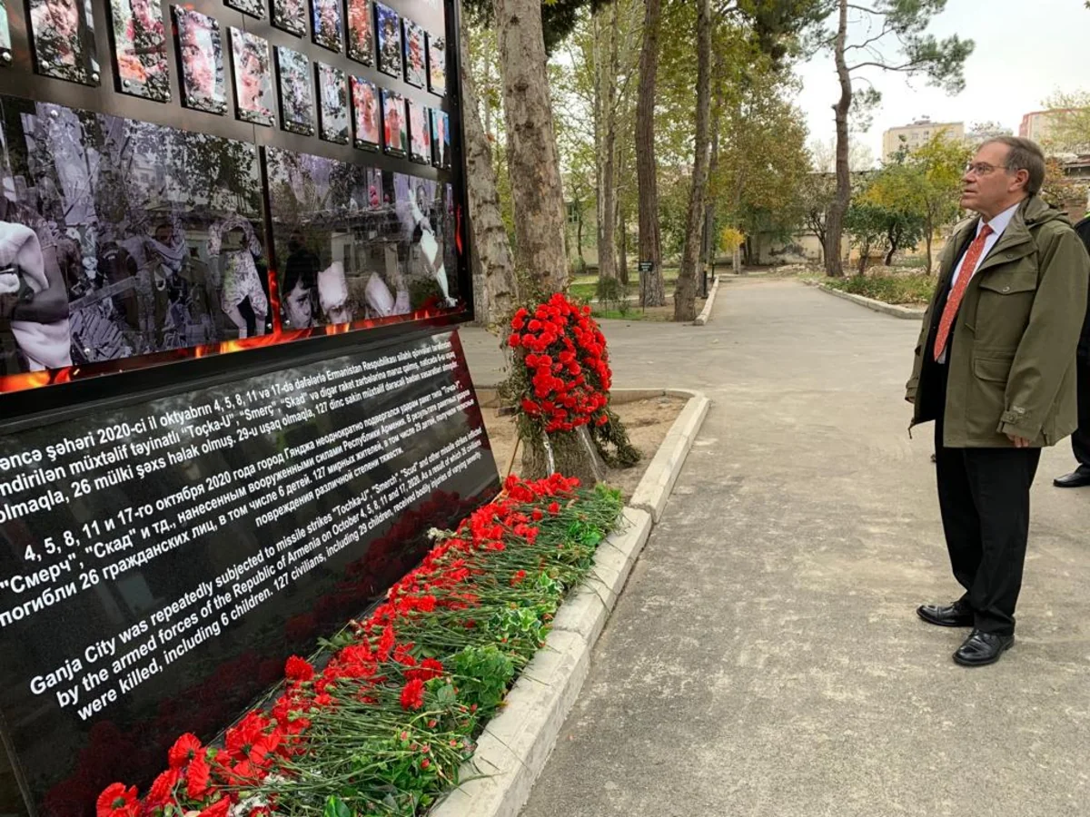 US envoy honors memory of those killed in terror attacks in Azerbaijan’s Ganja