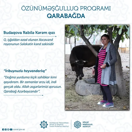 Onlar Xocavəndə kiçik biznesləri ilə qayıdacaqlar