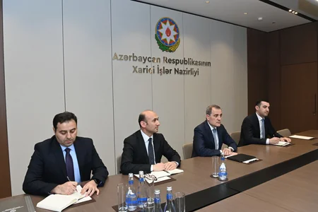 Ceyhun Bayramov Fransa Senatının üzvü Natali Qule ilə görüşüb
