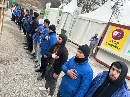 Protest on Khankandi-Lachin road going on for 119 days