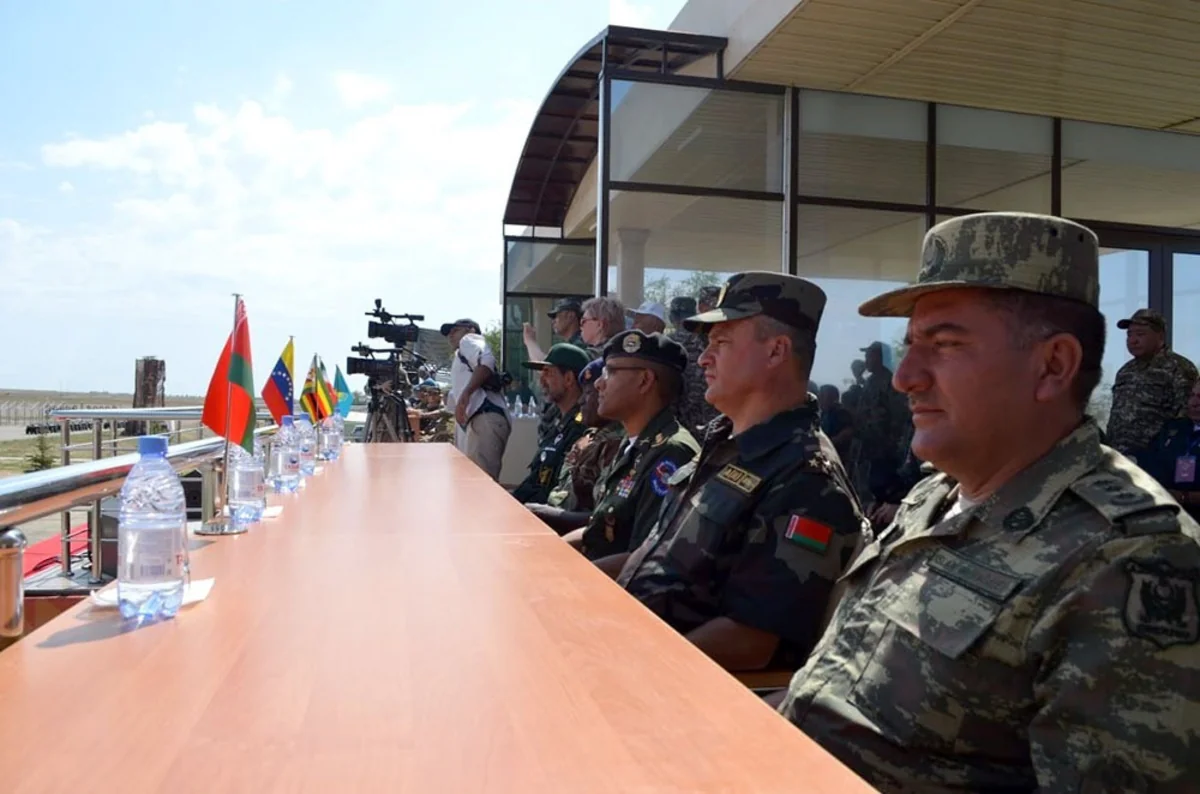 Closing ceremony of the Masters of Artillery Fire contest held