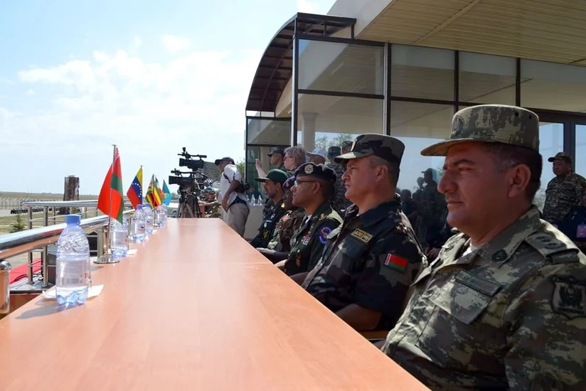 Closing ceremony of the Masters of Artillery Fire contest held