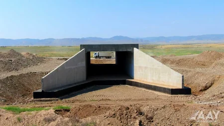 Ağdam-Füzuli avtomobil yolunun inşası sürətlə davam edir