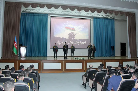 Aprel döyüşlərinin səkkizinci ildönümü ilə əlaqədar tədbirlər keçirilib
