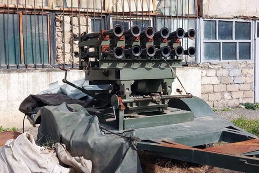 Workshop for making improvised explosives detected in Azerbaijan's Karabakh region