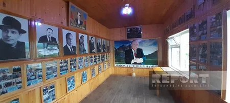 Zaqatala sakini evinin həyətində Heydər Əliyev Muzeyi yaradıb