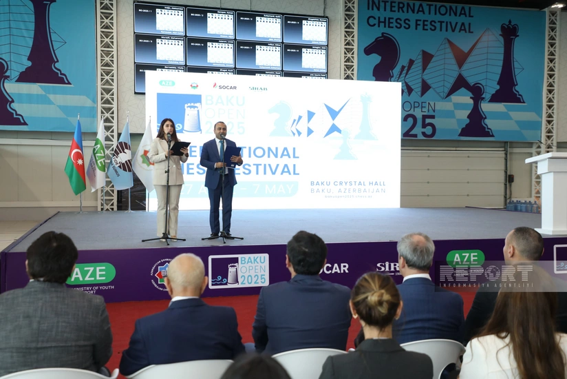 “Baku Open-2025” Beynəlxalq Şahmat Festivalının açılış mərasimi keçirilib